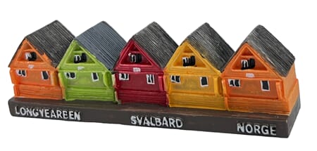 Polyresin - Svalbard  Spisshus lang